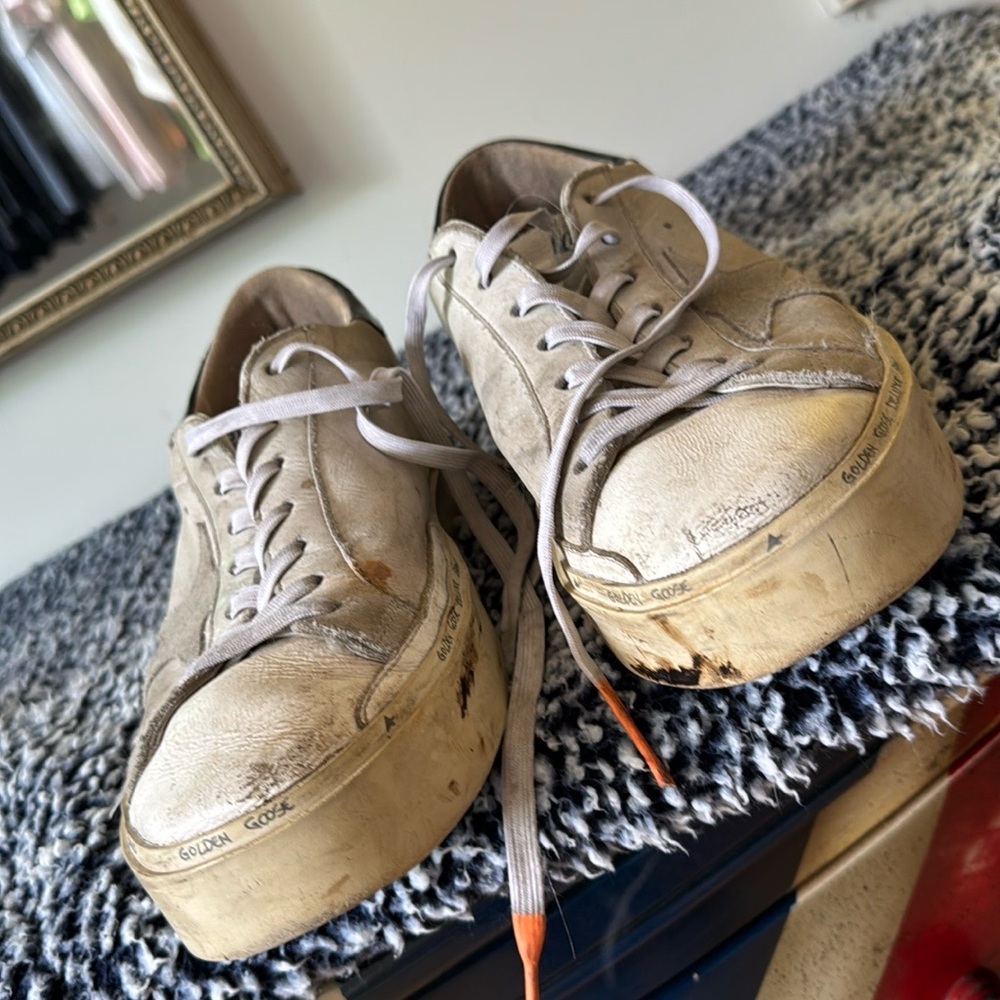 With original box - Golden Goose Hi-Stars & dustbag - good used condition - Picture 7 of 16